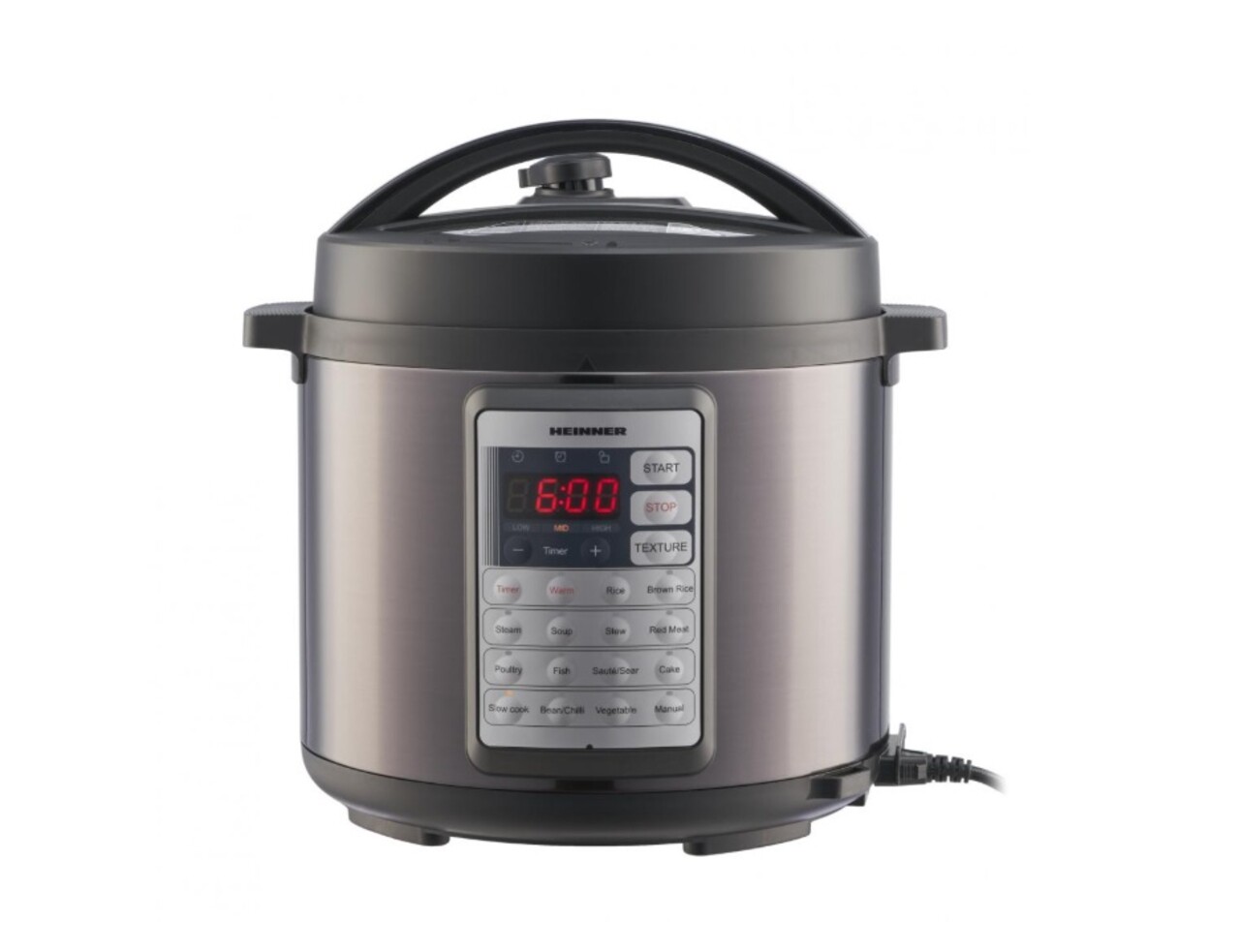 Oala electrica sub presiune Alacarte 38BK, Heinner, 1000W, 3.8L, 14 programe, negru - imagine 7